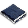 Vinyl Zipper Blanket Bag (12"x15"x3")